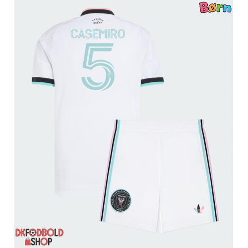Inter Miami Casemiro #5 Tredje trøje Børn 2026-27 Kort ærmer (+ korte bukser)